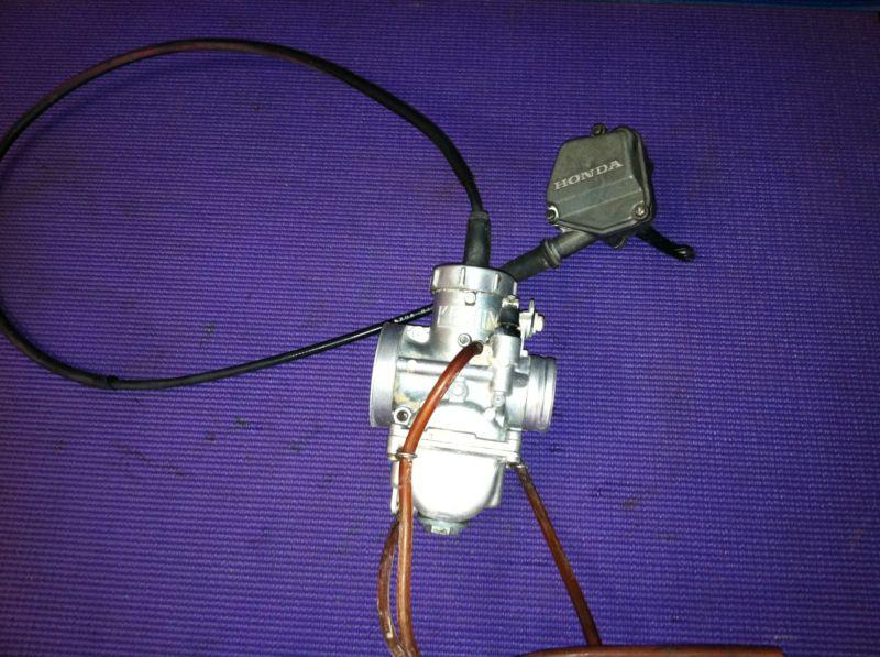 Honda atc 250r 250 r atc250r trx oem carb carburetor thumb throttle 