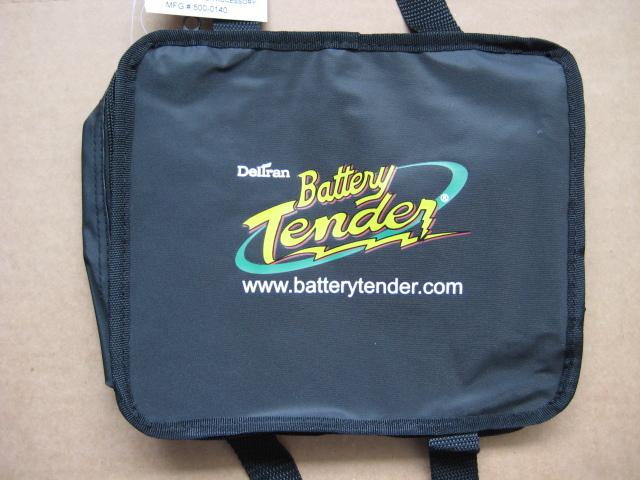 Battery tender carry pouch large size-#500-0140