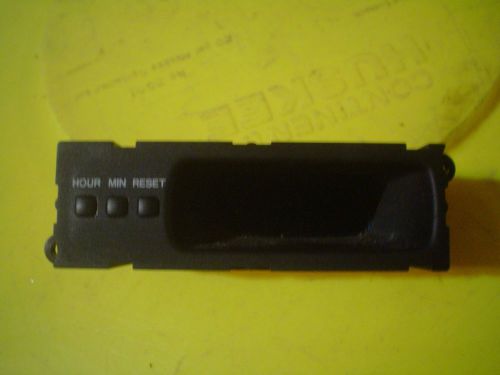 Honda odyssey digital display clock time dash interior hour min reset oem