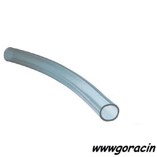 Jaz products 2 1/2" diameter fuel cell filler hose, plastic, clear,3 foot length