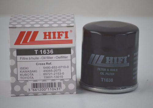 Oil filter t1636 for club car with part # 51394 &amp; kubota  part # 65721-2153-0
