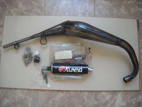 Kundo racing type exhaust of yamaha tzr 80/110 cc, p/n tu66200, nos