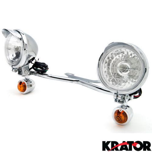 Passing light + signals for yamaha v-star vstar 950 1100 1300 classic stryker