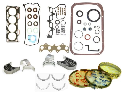 New 95-98 toyota tercel paseo 1.5l 5efe dohc full gasket set *engine re-ring kit