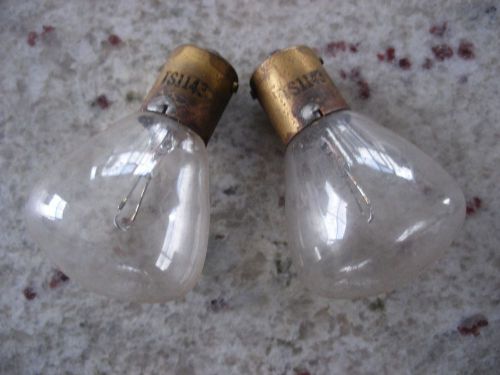Pair # 1143 vintage 12 volt light bulbs
