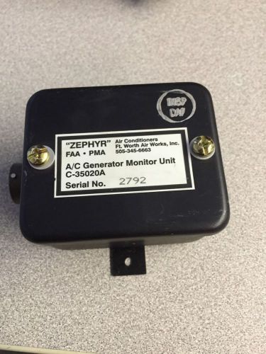 A/c generator monitor unit p/n: c35020a