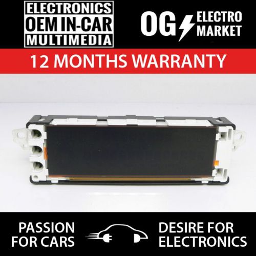 Peugeot 207 308 central info display monitor lcd  mmse-emf a+or cem0 9664483980