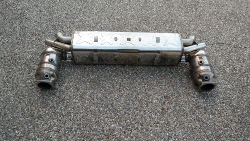 Porsche oem, factory original equipment 911-991 turbo exhaust system