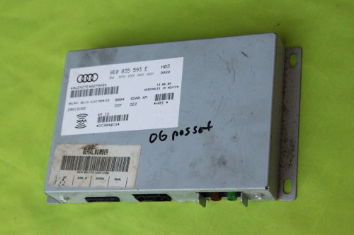 Audi vw sirius satellite radio receiver oem 8e0 035 593 e