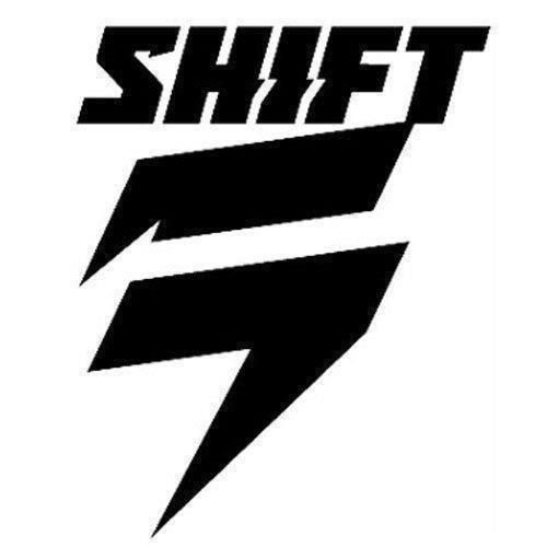 Fox racing decal mx atv shift corp die cut 4" sticker pack of 3 black 14522-001