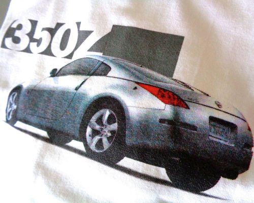 Nissan 350z authorized dealer only collectors shirt—genuine nissan sleeve script