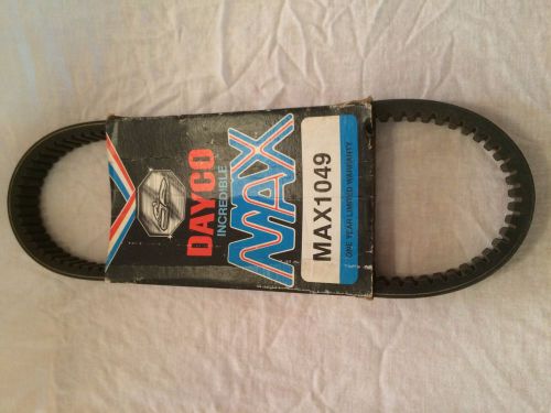 Dayco incredible max1049 snowmobile drive belt - nos