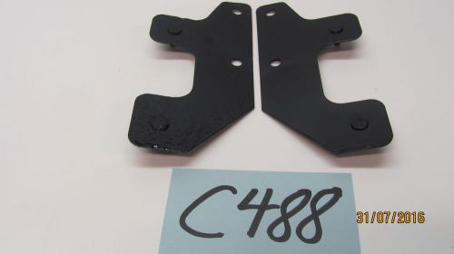 Used oem &#039;77 - &#039;81 mgb mud shield mounts / in engine compartment c488