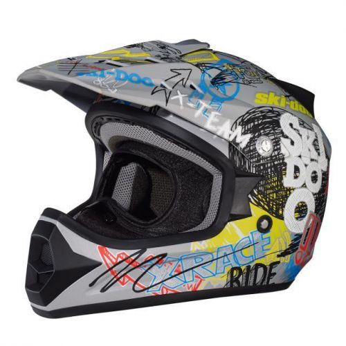 Ski-doo junior x-1 doodle snowmobile helmet