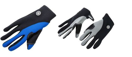 Yamaha neoprene full-finger pwc gloves gray black bluefzr fx-ho vx vxr sho gpr