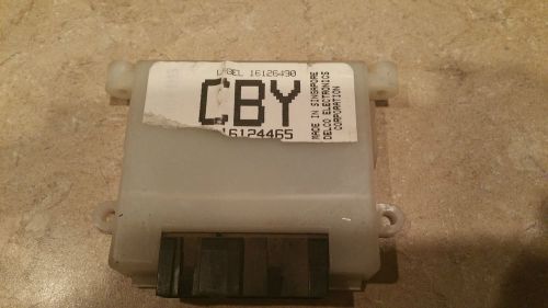 Drac module computer control unit speed sensor   cby 16124465  -fr. shipping