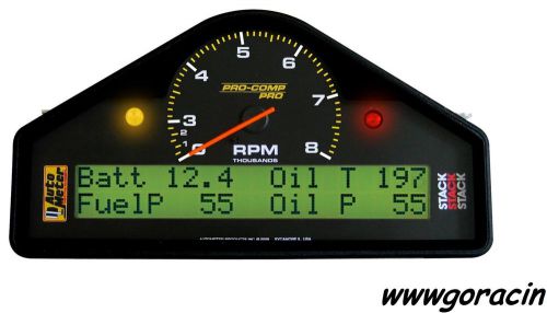 Autometer pro-comp pro dash display systems - 6012,tachometer,speedometer,scca~