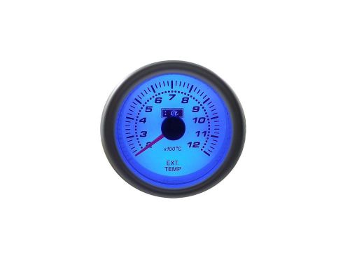 Universal racing car led egt gauge (2”/ 52mm) with egt sensor 1/8&#034; npt kit