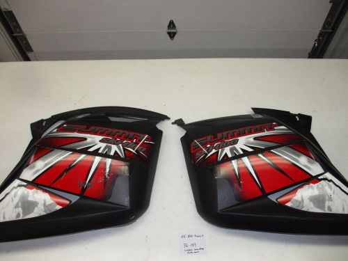 Ski-doo 2006 summit 800 144" rev side panels panel mxz 600 36-143