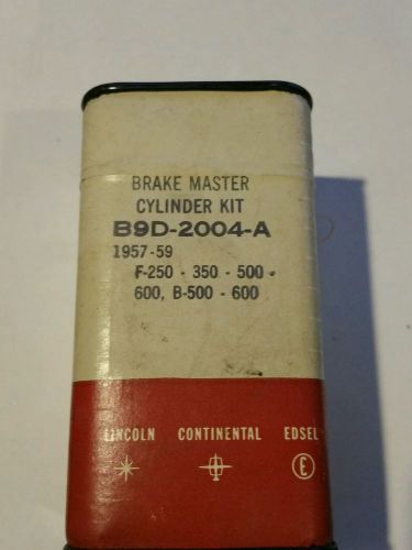 Nos 1957-59 ford f-250, 350, 500 &amp; 600 brake master cylinder kit; bsc-2004-a