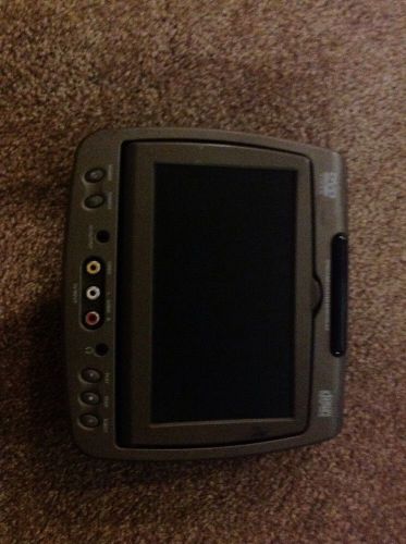 As-is -- invision hmd-0701ax rear seat headrest dvd monitor player