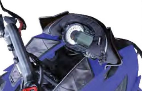 Skinz protective gear windshield pack black ywp400-bk