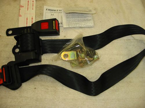 Pair nos securon inertia reel seat belts for just about any car. part # 500/15