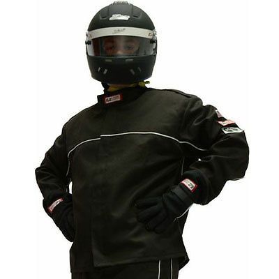 Rjs double-layer driving jacket, racer-5 redline, sfi-5, racing safety
