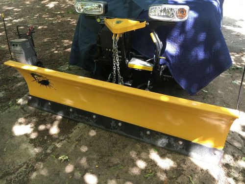 Fisher 7.6 ft  minute mount 2 sd snow plow near brand new