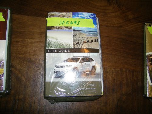 2015 jeep grand cherokee owners manual with case jee643