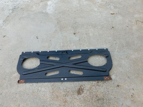 Corvette original black fiberglass removable rear window storage tray l1970-1971