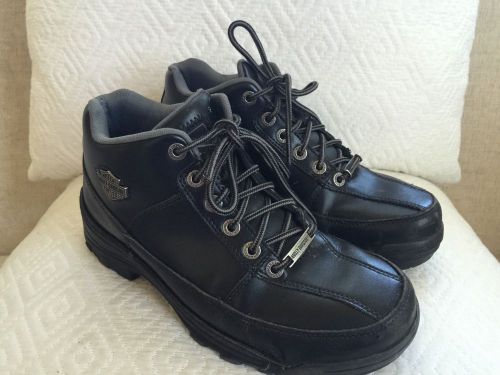 Men's black harley davidson shoes 8.5 riding motorcycle
