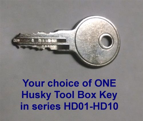Hd10 hd010 key replacement home depot husky truck tool box one key get lost keys