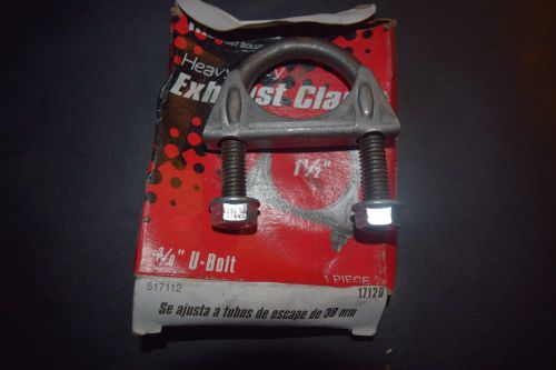 Ni exhaust solutions 1.5&#034; exhaust clamp with 3/8&#034; u bolt new - 17120