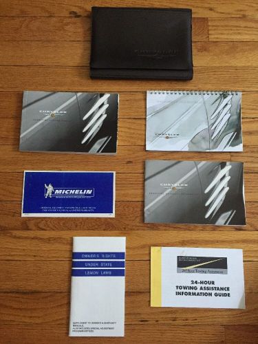 2006 chrysler crossfire owners manual w/ free shipping