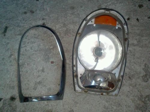 Mercedes w108 w109 w110 w111 w112 headlight dont have glass!!!