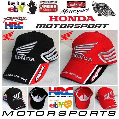 Moto gp,honda,motorcycle hat,motorcycle cap hat, f1 cap,red,black,motorbike cap