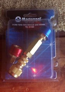 Mastercool 81490 valve core no gas loss tool