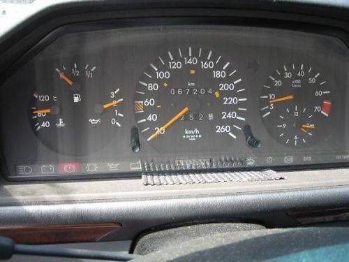 Mercedes benz  e class 1993 speedometer [0161400]