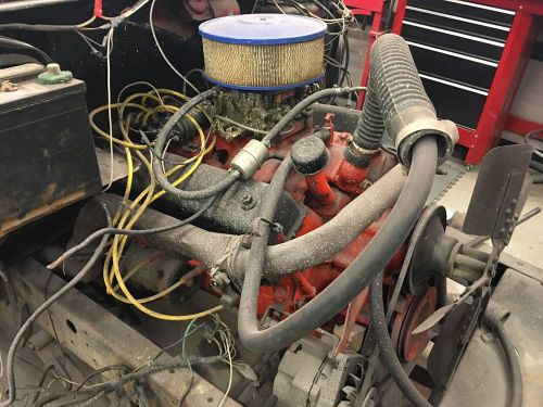 1962 ford 292 y-block complete &amp; running w/3-speed tranny