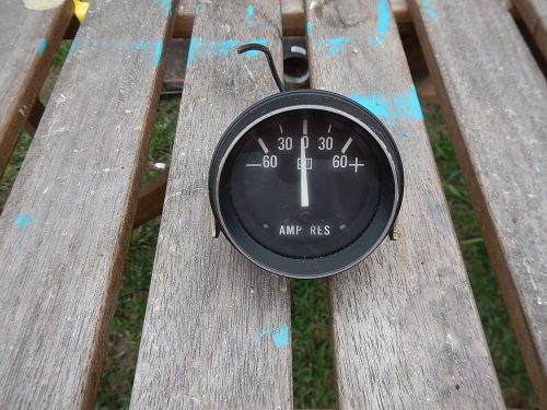 Stewart warner amp amperes gauge meter heavy duty mach mustang shelby boss