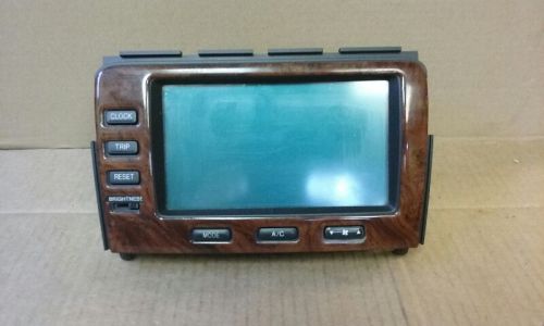 03 acura mdx trip computer info display screen monitor clock (78200s3va11)