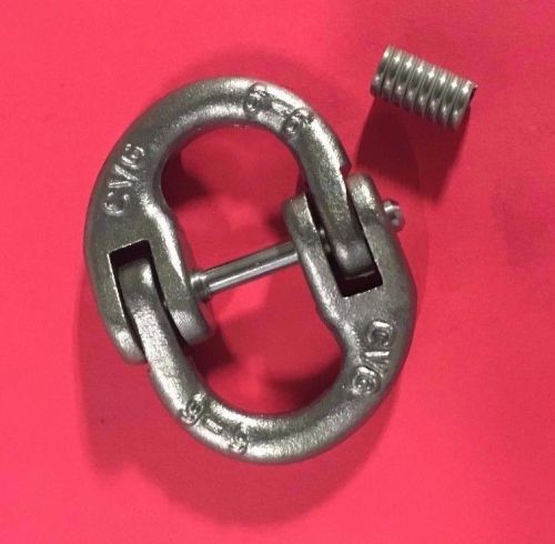 Cromox stainless steel 316 forged connecting link 6mm or 1/4" marine grade 60