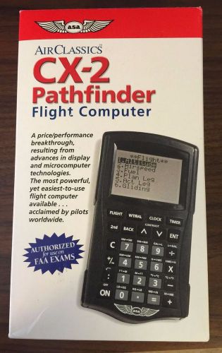 Asa air classics cx-2 pathfinder flight computer