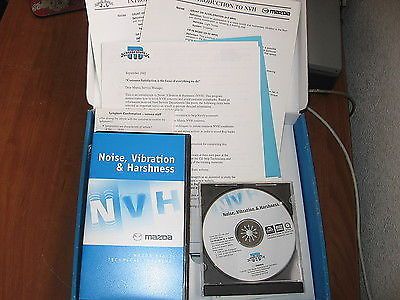 Mazda noise vebration harshness technical training program kit 22 2002