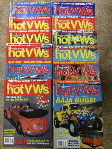 Dune buggies and hot vws 2001-12 issues.