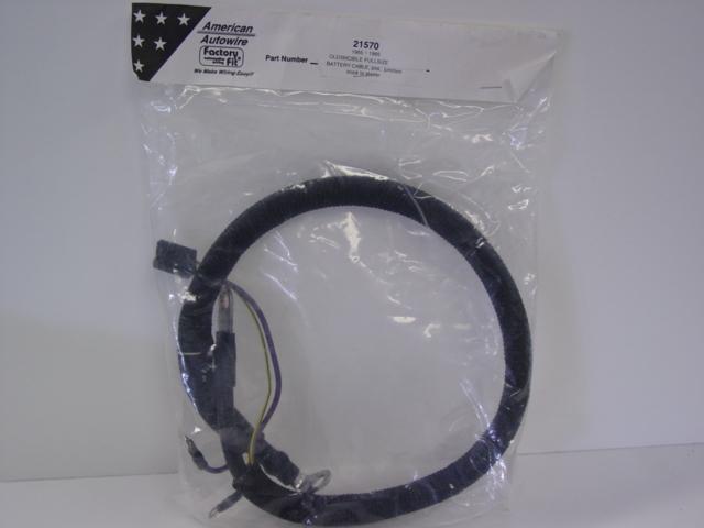 65 1965 olds starter harness cable positive  new!