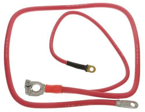 Acdelco 2bc49x professional red 2 gauge positive lead free battery cable with