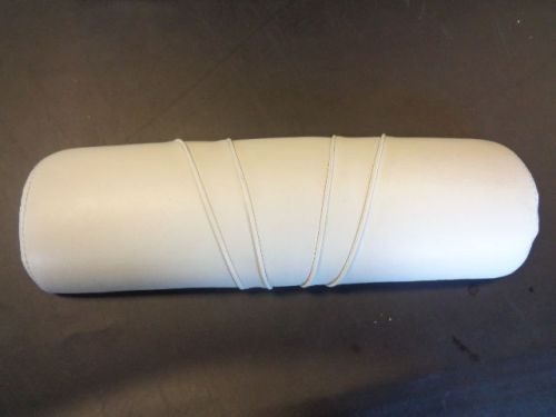 Ranger 191 cayman off white vinyl backrest cushion 17 3/8" x 5 3/8" marine boat