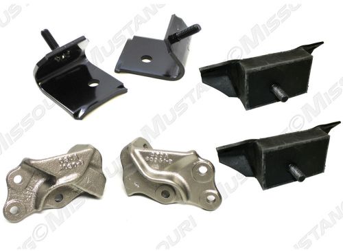 1964-1965 ford mustang motor mount kit v8 eight cylinder used stands 260 289
